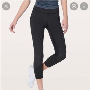 Lulu lemon cropped leggings